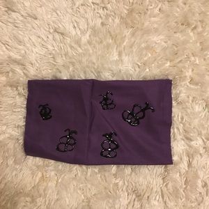 Purple clutch (handmade)